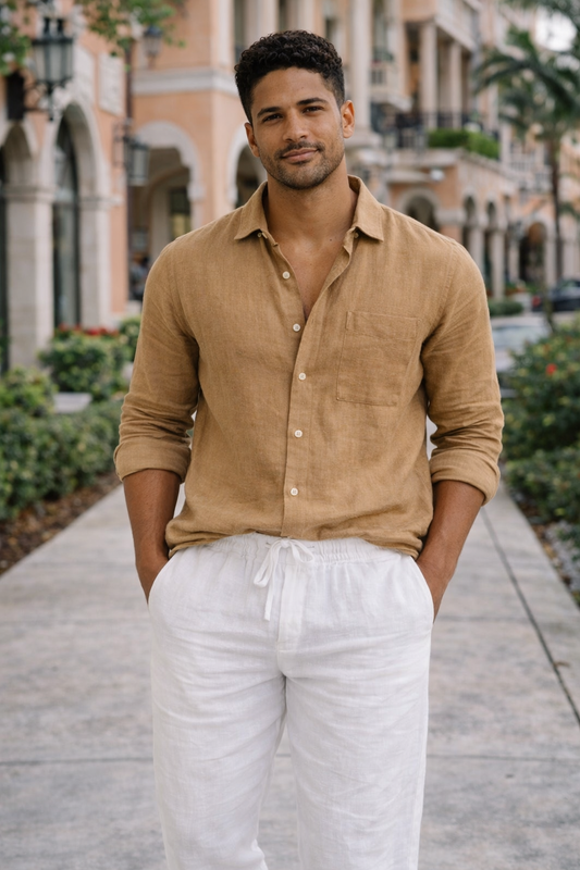 Destin Linen Shirt