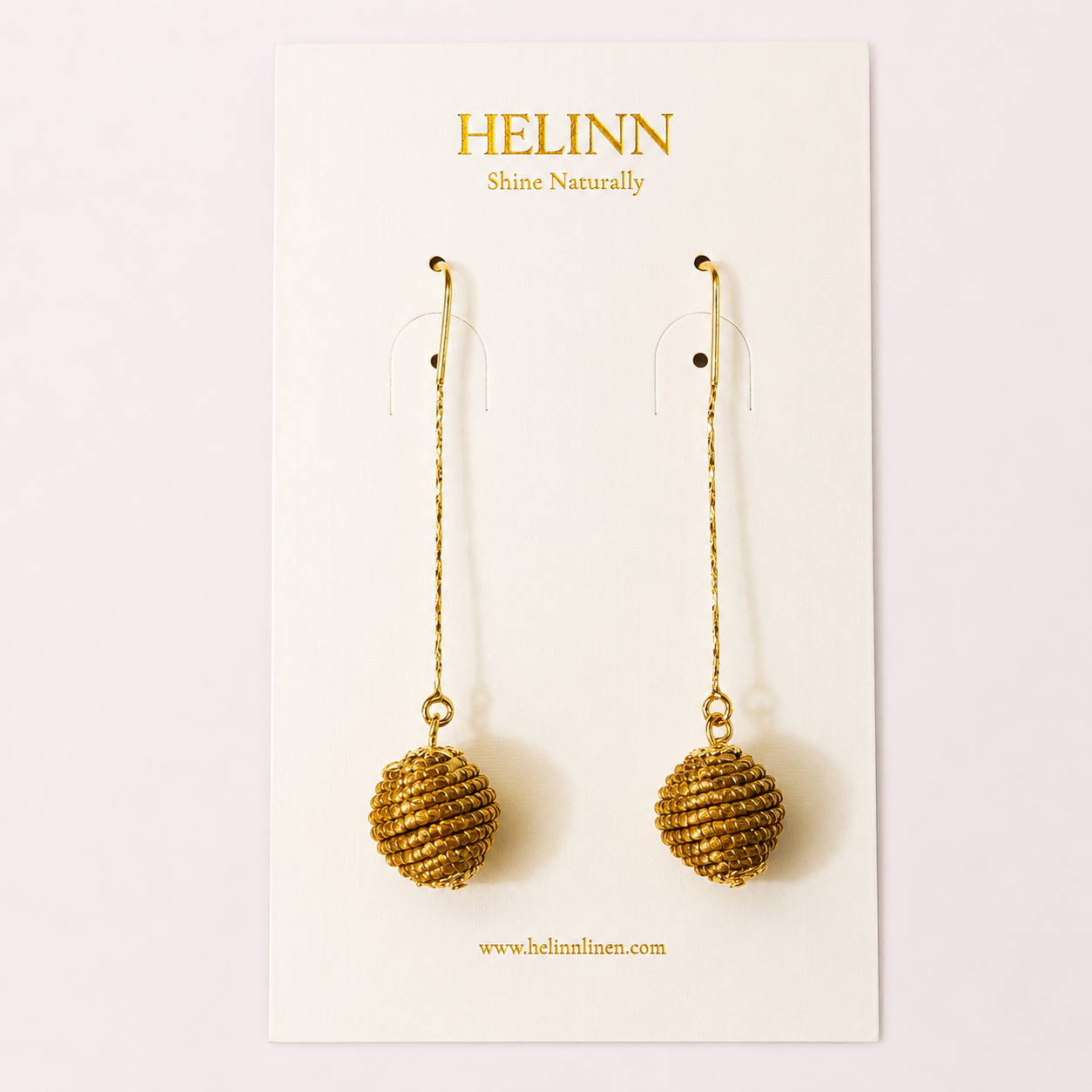 Aura Solara Threader Earrings