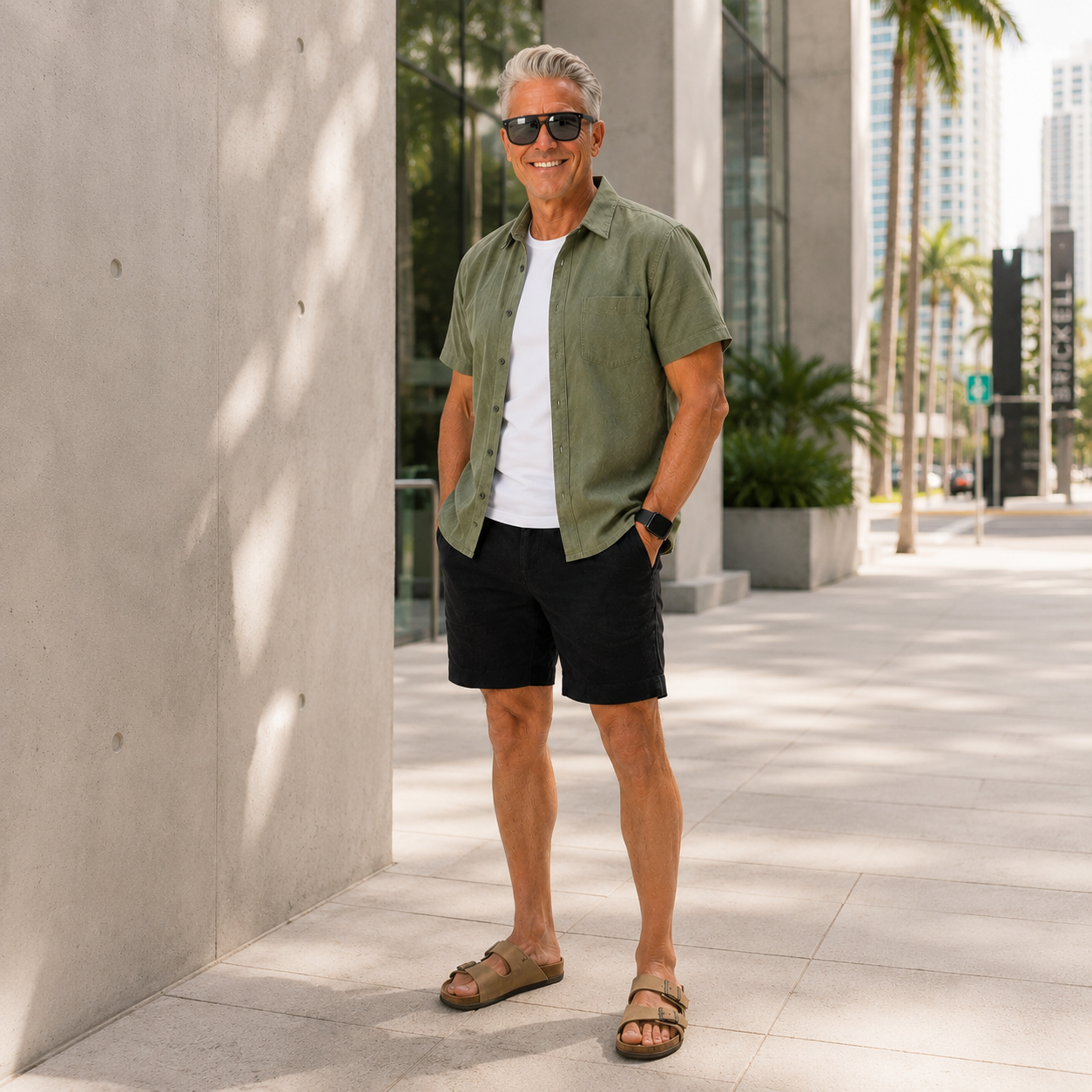 Biscayne Linen Shorts