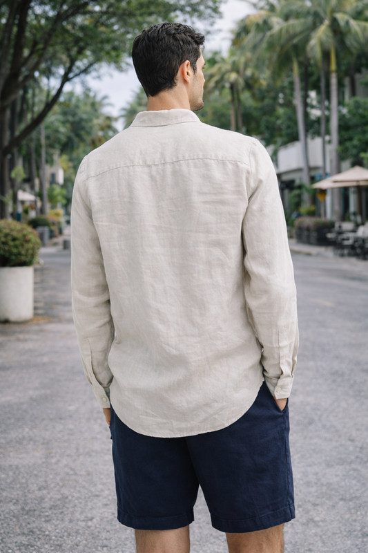 Coconut Grove Linen Shirt