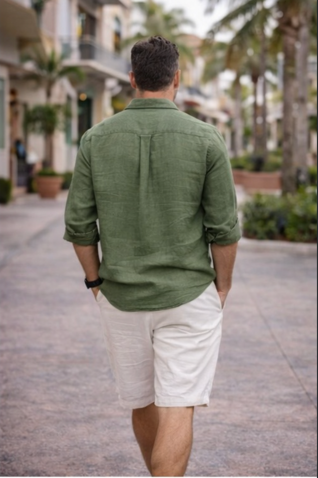 Melbourne Linen Shirt