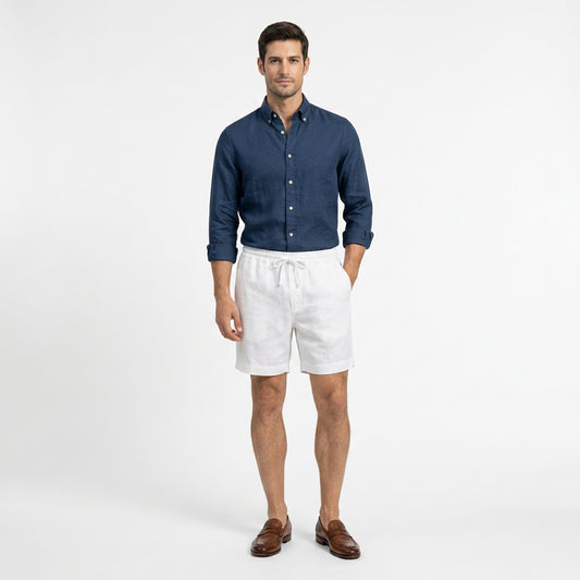 Siesta Key Linen Shorts