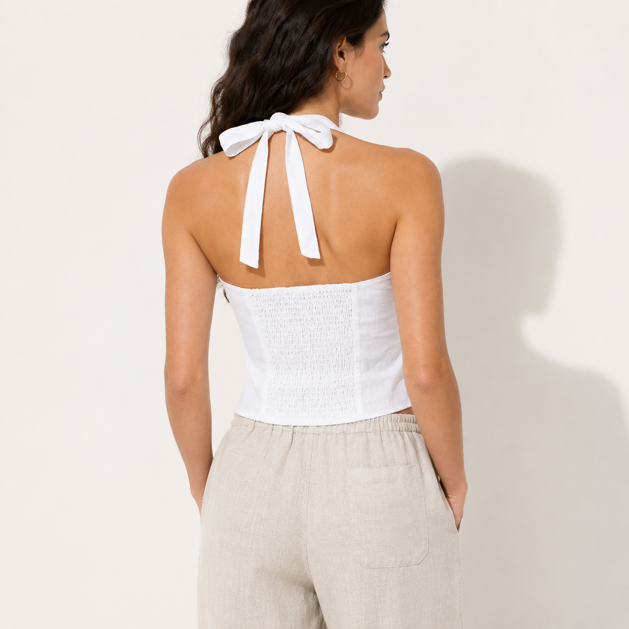 Sunset Harbor Halter Top