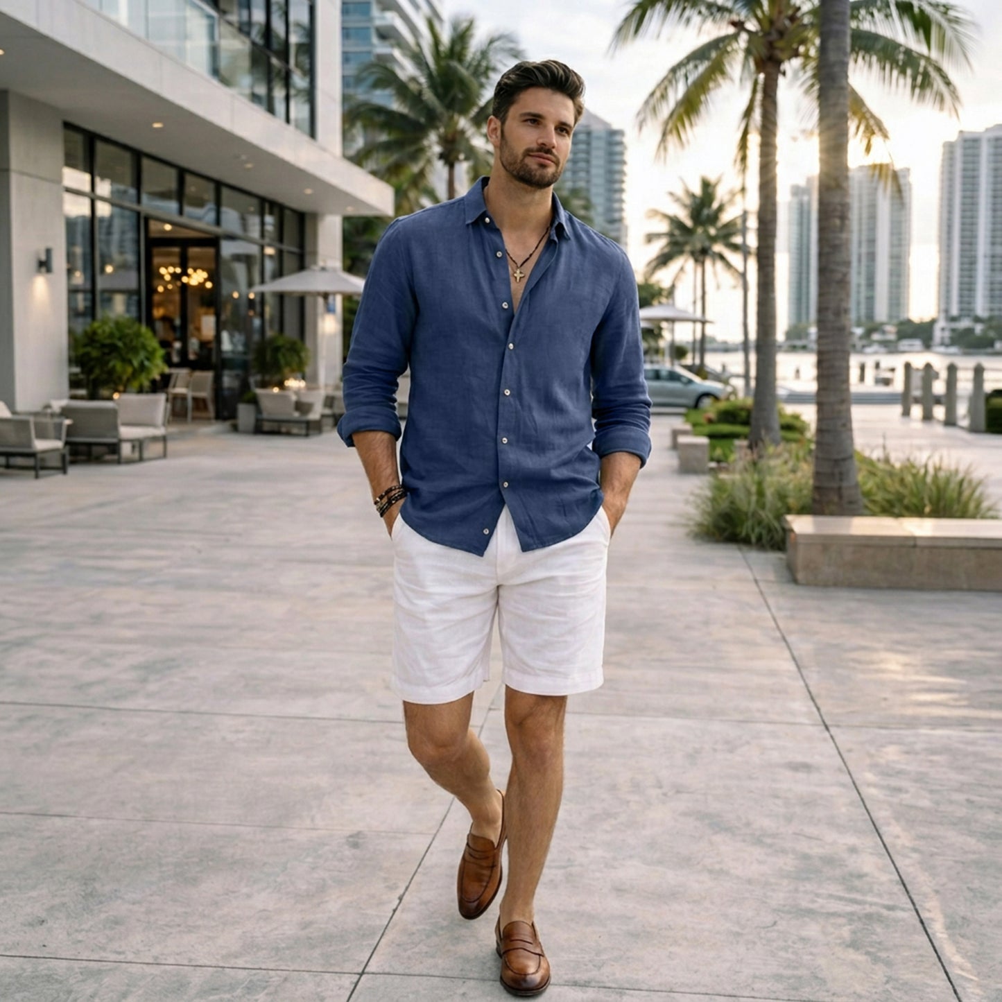 Wynwood Long Sleeve Linen Shirt