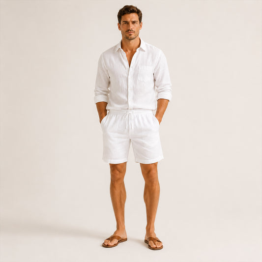 Siesta Key Linen Shorts