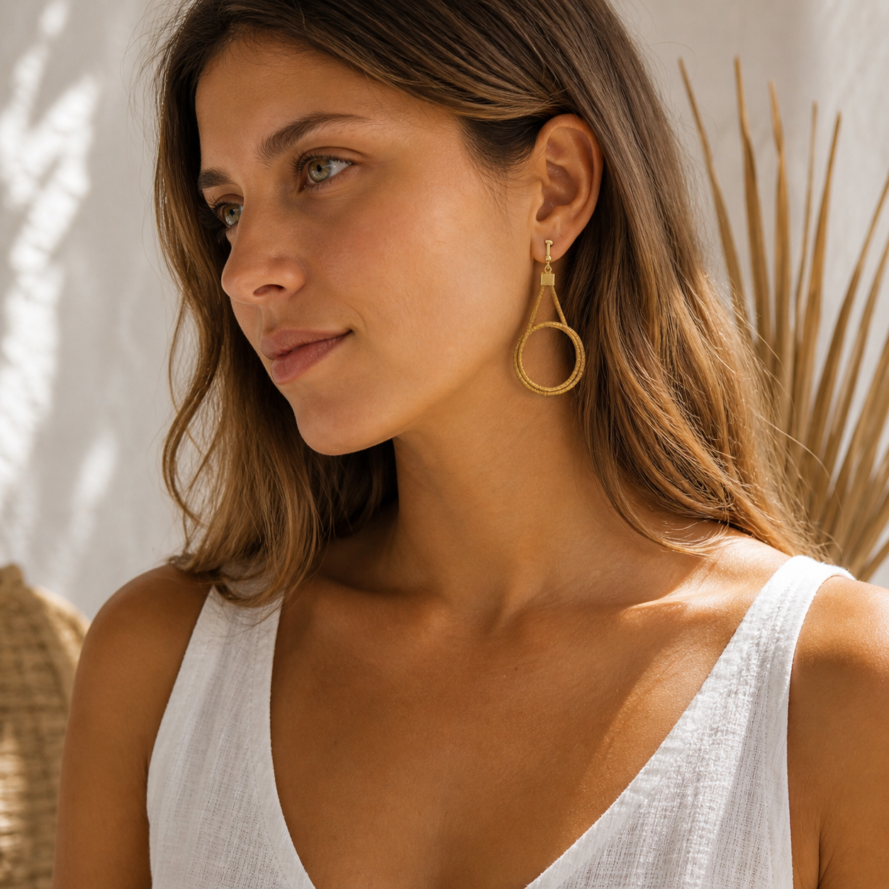 Raiz Circular Earrings