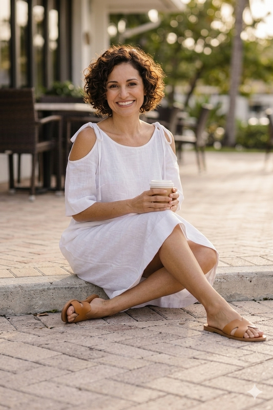 Sarasota Linen Dress