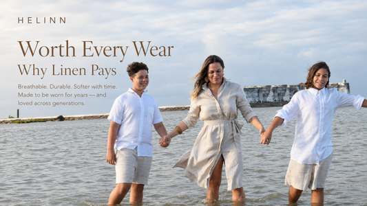 Discover why quality linen is worth the investment. Learn about linen’s breathability, durability, softness, versatility, cost per wear, and lasting value.