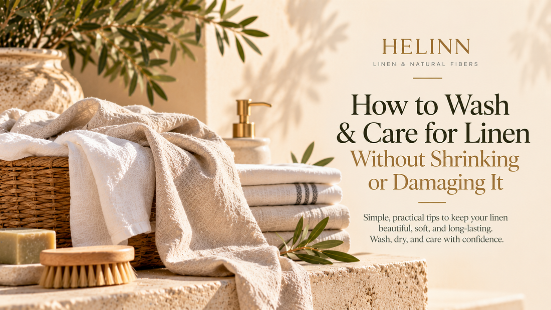 How to Wash and Care for Linen (Without Shrinking or Damaging It)