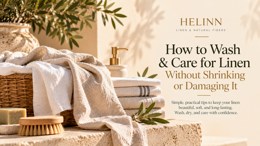 How to Wash and Care for Linen (Without Shrinking or Damaging It)