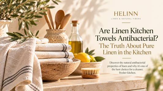 Are Linen Kitchen Towels Antibacterial? The Truth About Pure Linen in the Kitchen