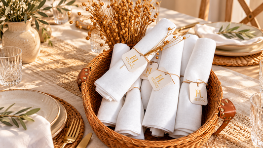 Are Linen Napkins Worth It? Why Pure Linen Belongs on Your Table
