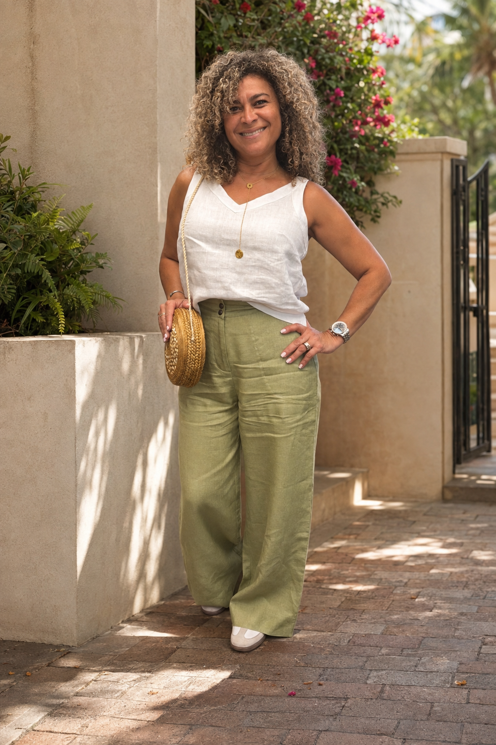 The Miami Linen Set — Amalfi + Coconut Grove