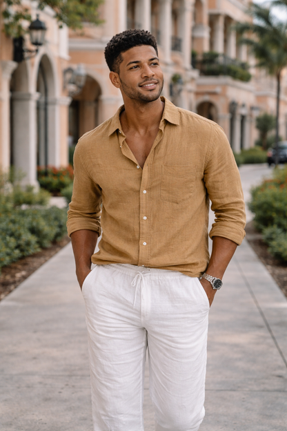Destin Linen Shirt