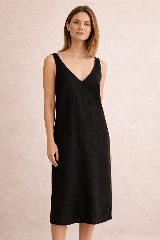 Naples Linen Dress