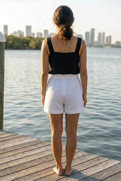 Anna Maria Linen Skort