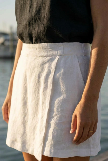Anna Maria Linen Skort