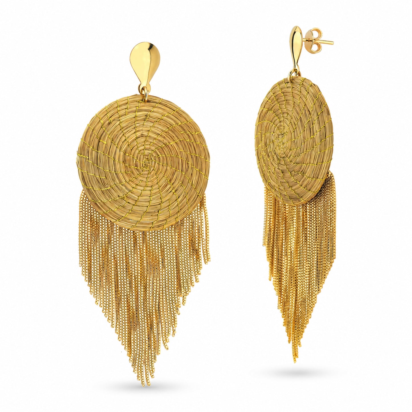 Aura Jalapão Fringe Earrings