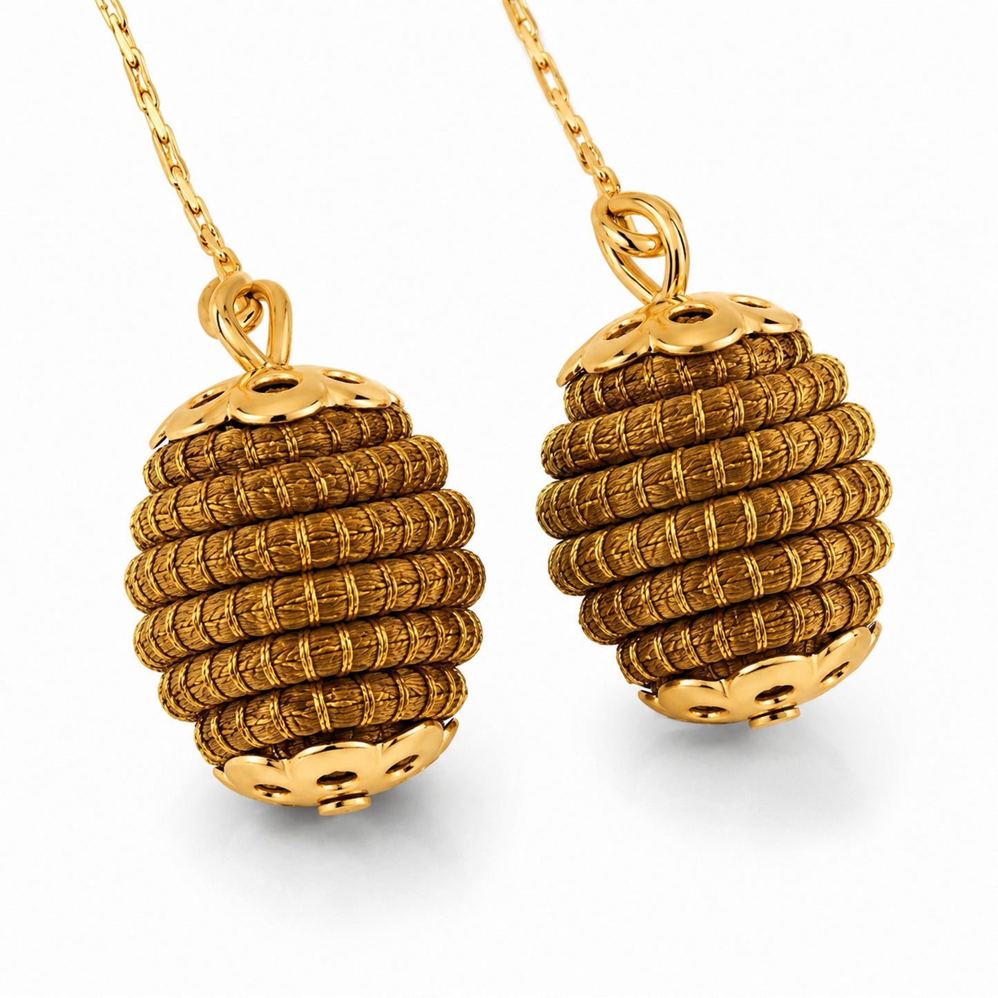 Aura Solara Threader Earrings