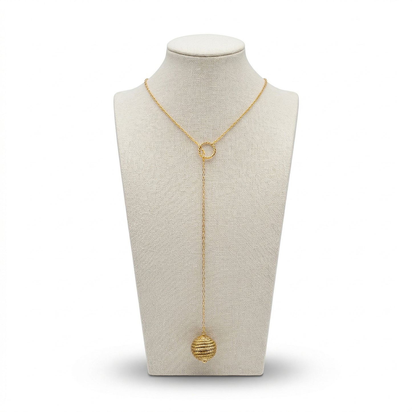Golden Aura Luma Adjustable Necklace