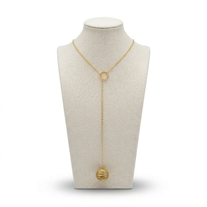 Golden Aura Luma Adjustable Necklace