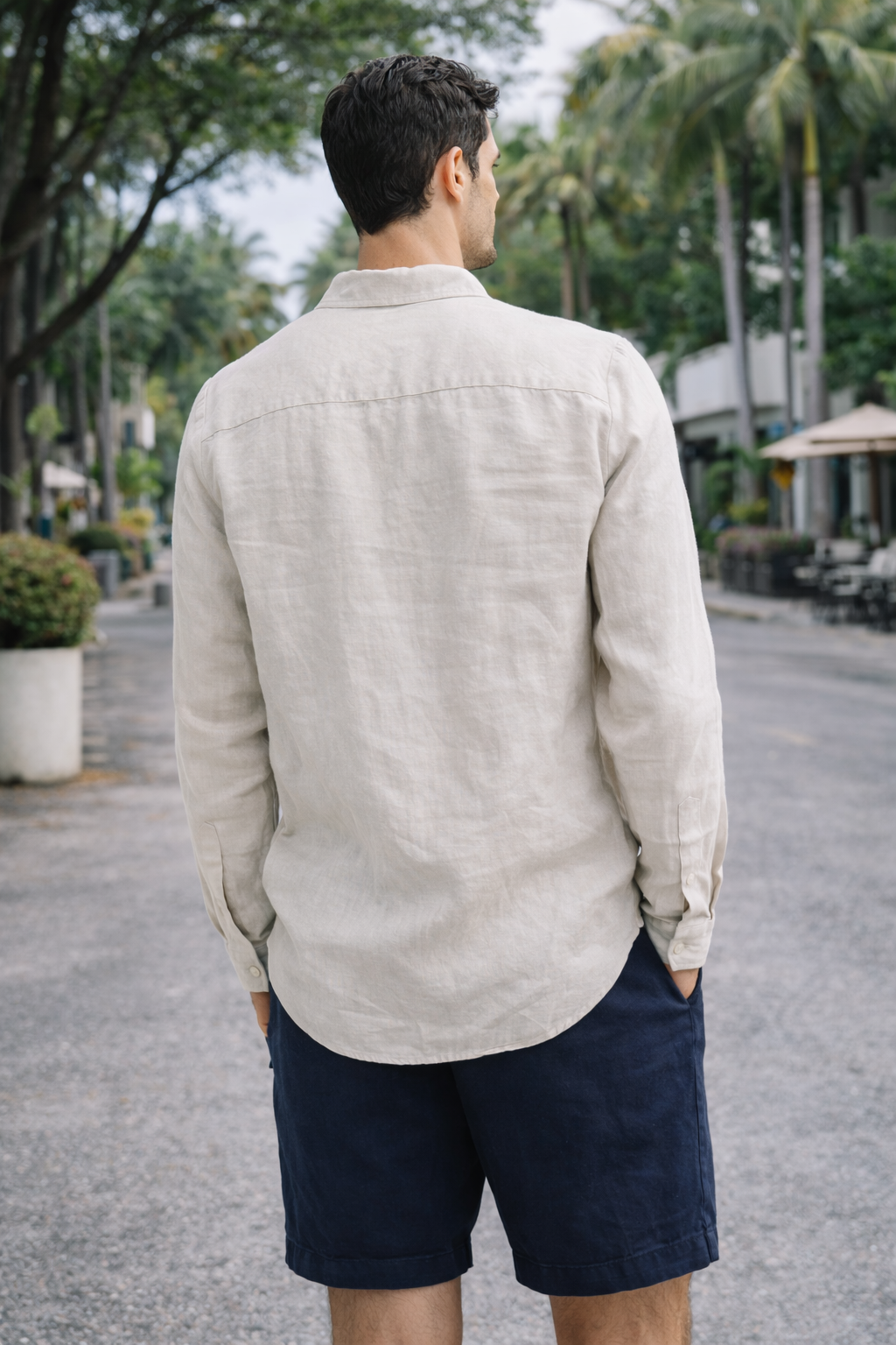 Coconut Grove Linen Shirt
