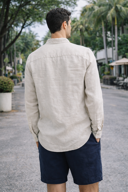 Coconut Grove Linen Shirt