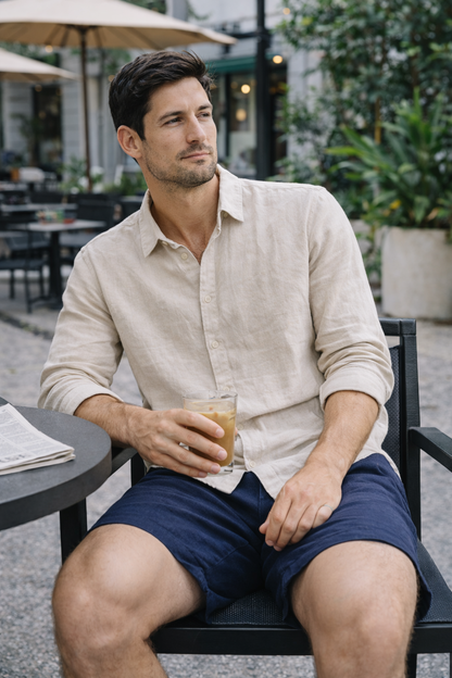 Coconut Grove Linen Shirt
