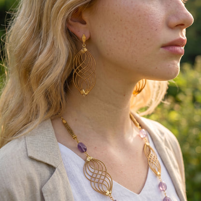 Ondas do Cerrado Earrings