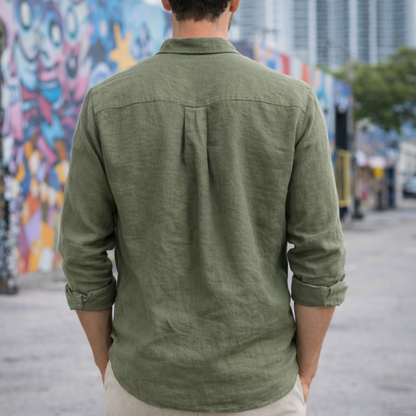 Wynwood Long Sleeve Linen Shirt