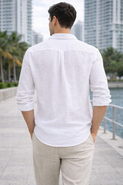 Wynwood Long Sleeve Linen Shirt
