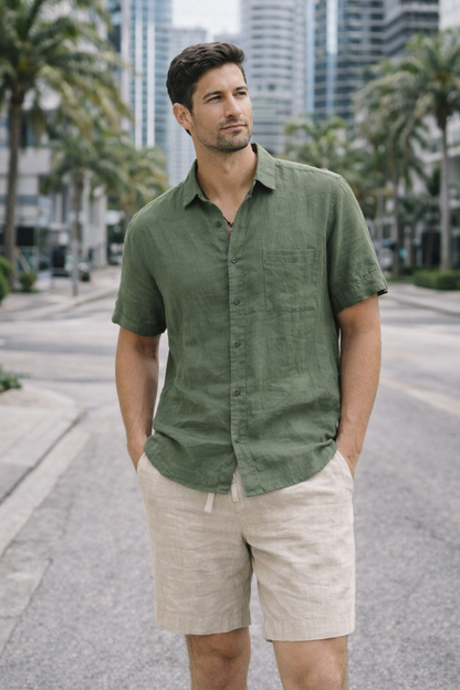 Brickell Linen Shirt