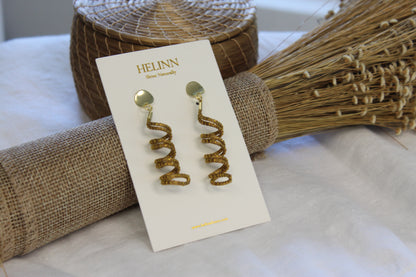 Raiz Dourada Earrings