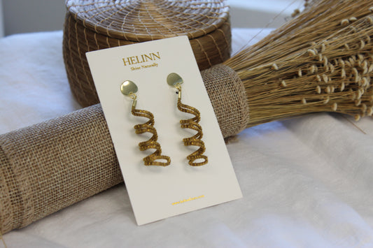 Raiz Dourada Earrings