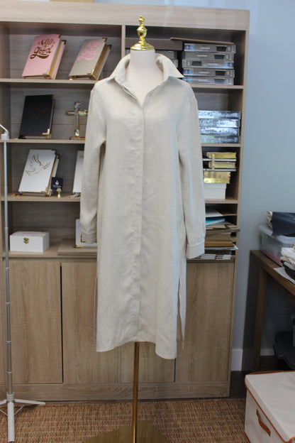 Monroe Linen Shirt Dress