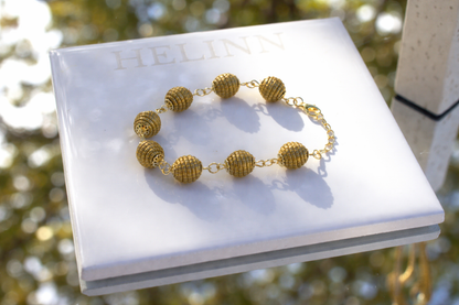 Céu Dourado Golden Grass Bracelet