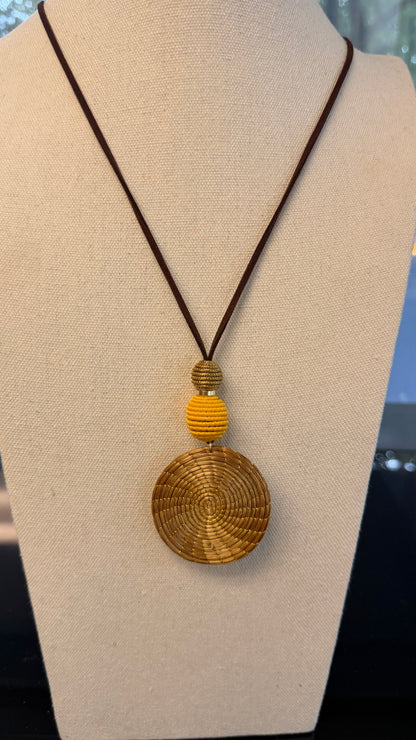 Solara Adjustable Pendant Necklace