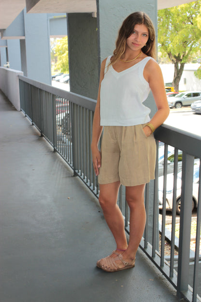 Sanibel Linen Shorts