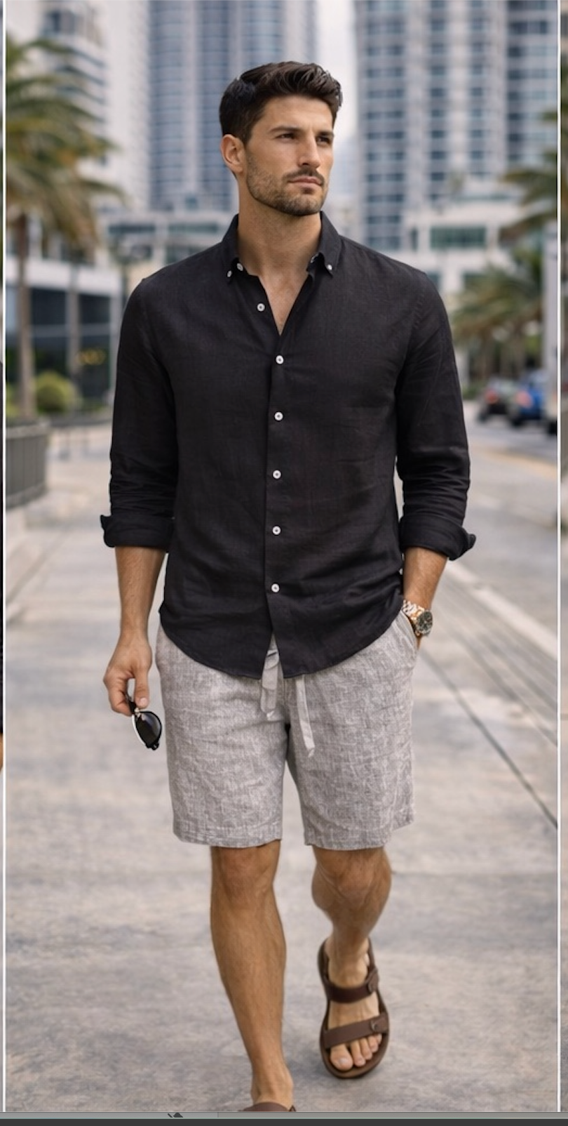 Siesta Key Linen Shorts