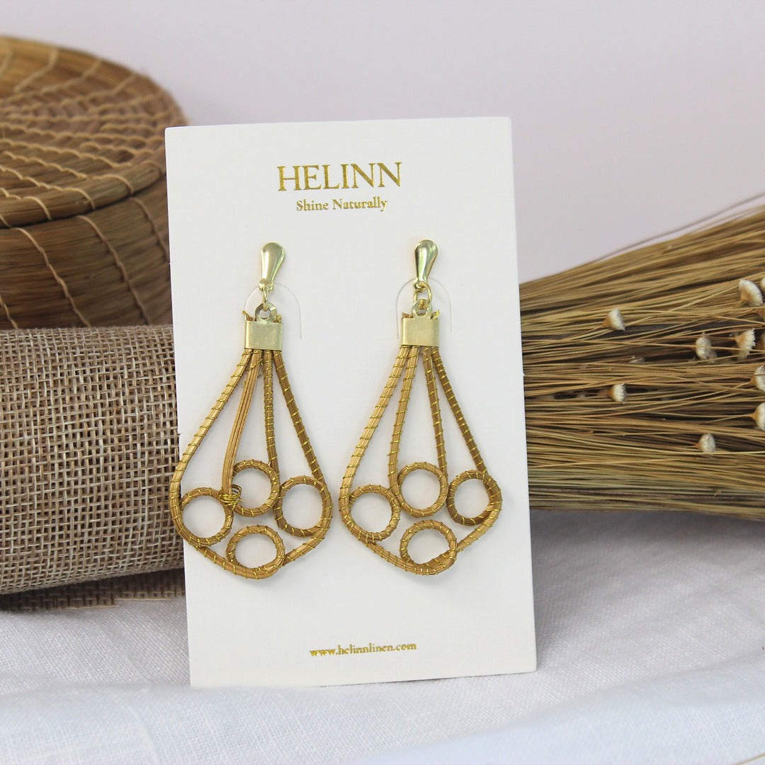 Laço Natural Earrings Earrings