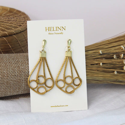 Laço Natural Earrings Earrings