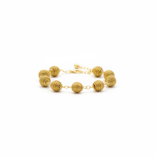 Céu Dourado Golden Grass Bracelet