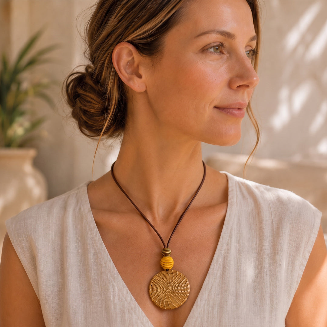 Solara Adjustable Pendant Necklace