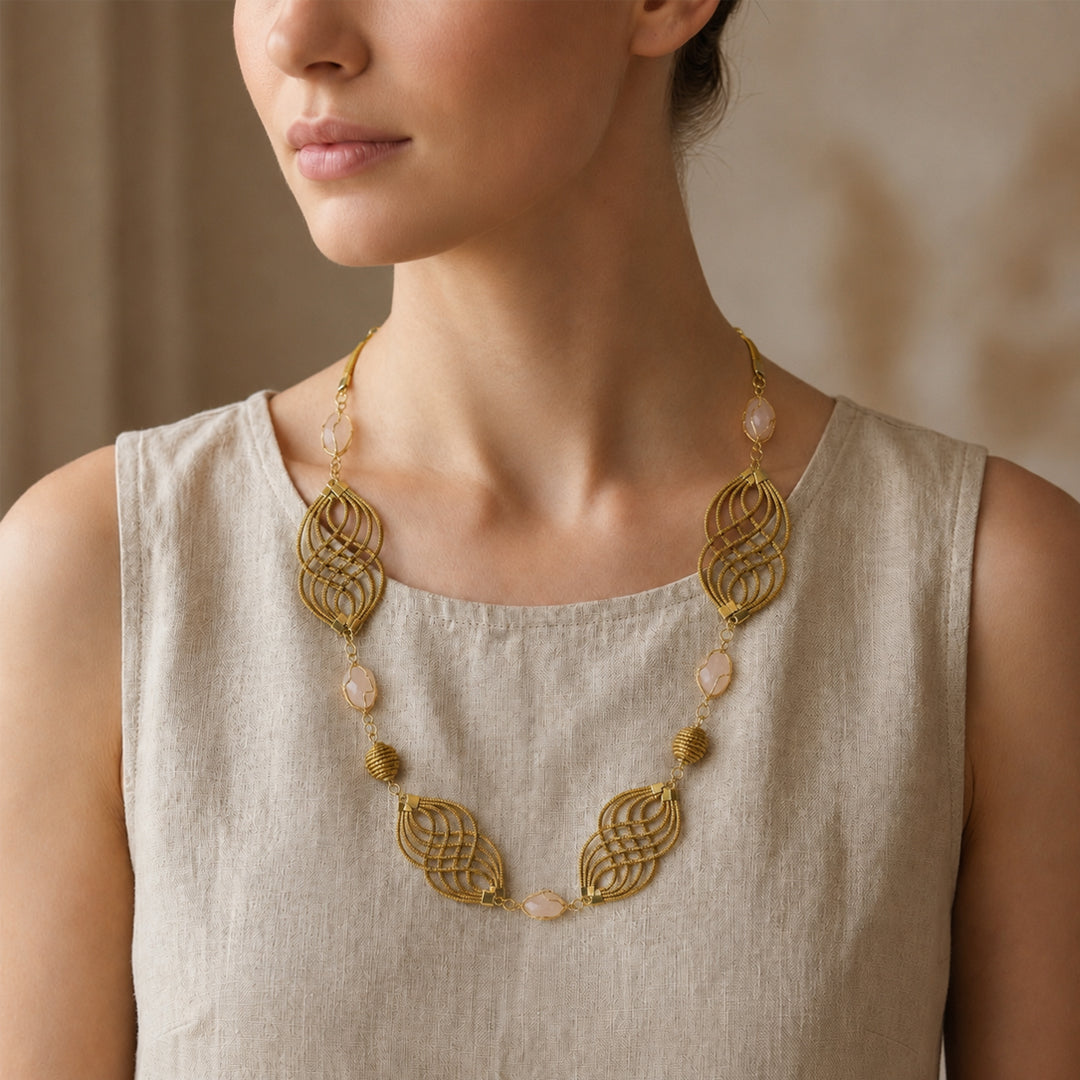 Vida Ondas do Cerrado Necklace