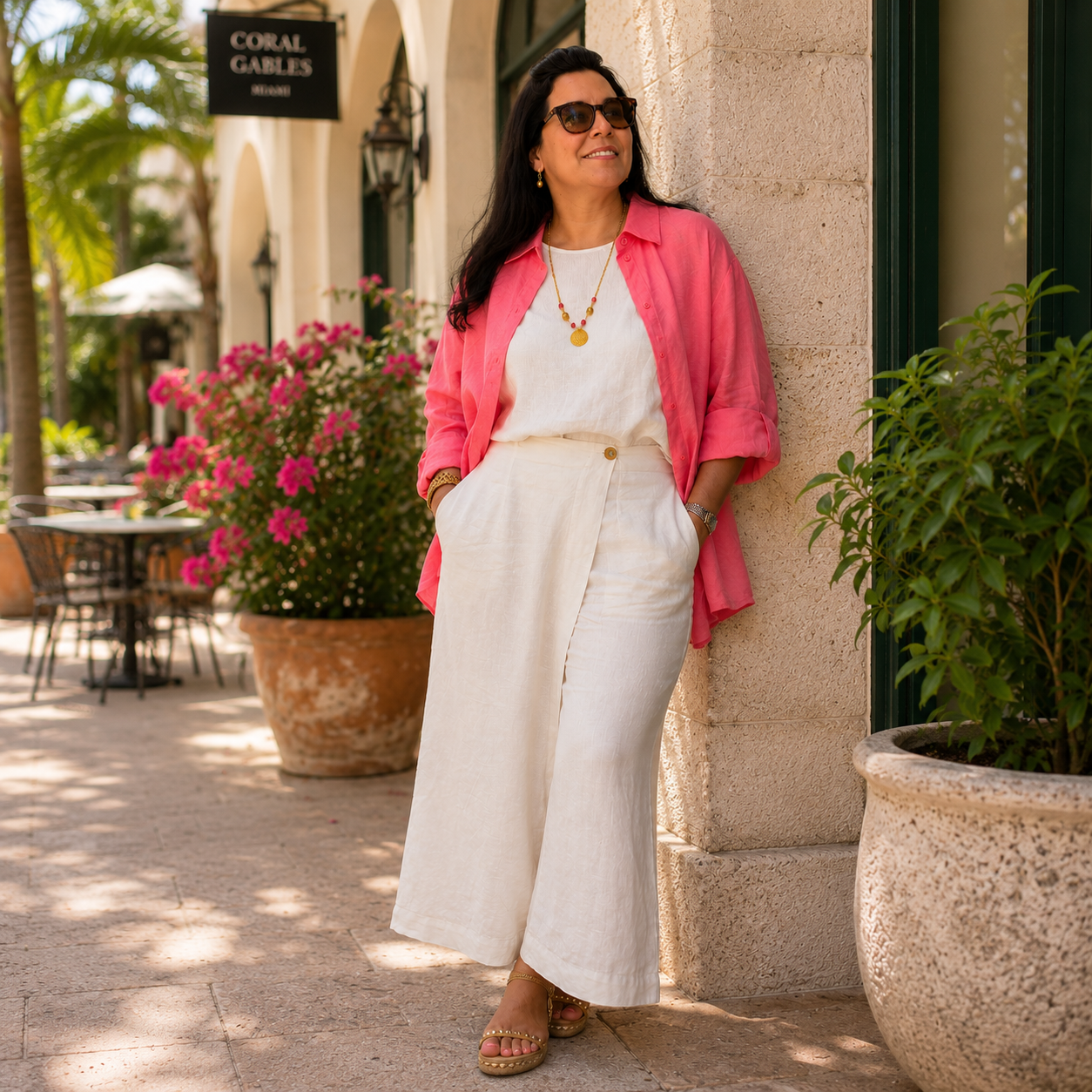 Islamorada Oversized Linen Shirt