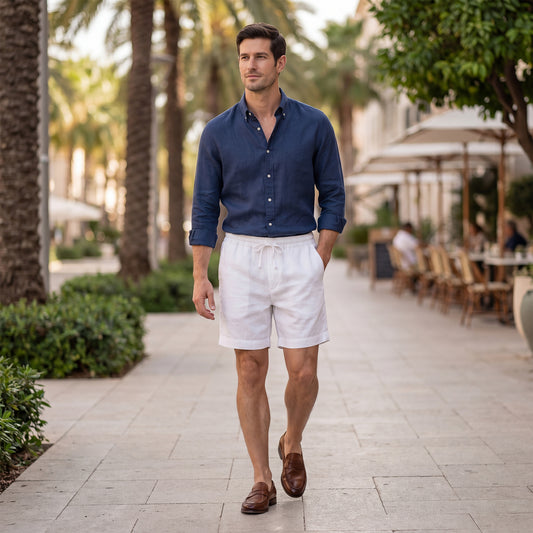Siesta Key Linen Shorts