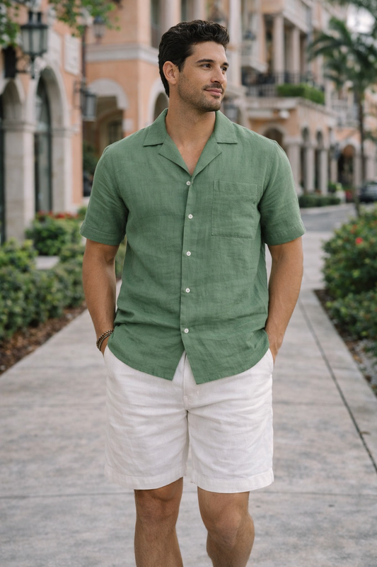 Stock Island Camp Collar Shirt