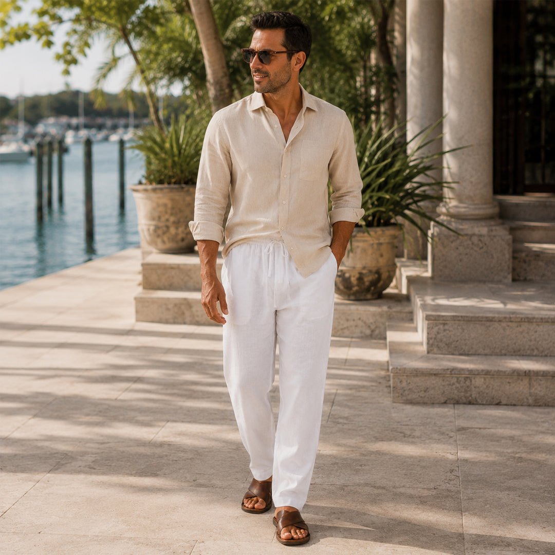 Coconut Grove Shirt & Sunset Harbor Pants Set