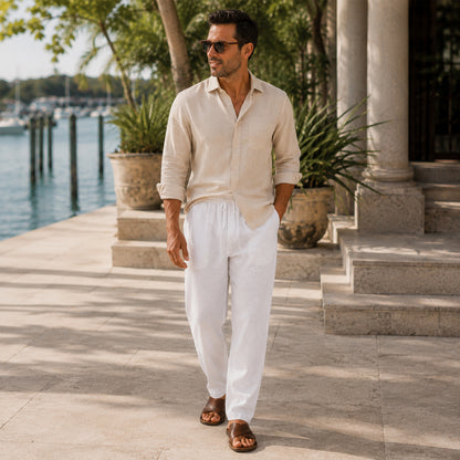 Coconut Grove Shirt & Sunset Harbor Pants Set