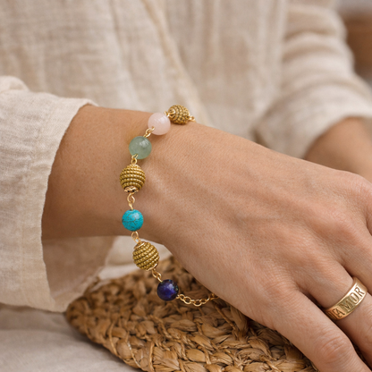 Golden Aura Terra Elements Bracelet